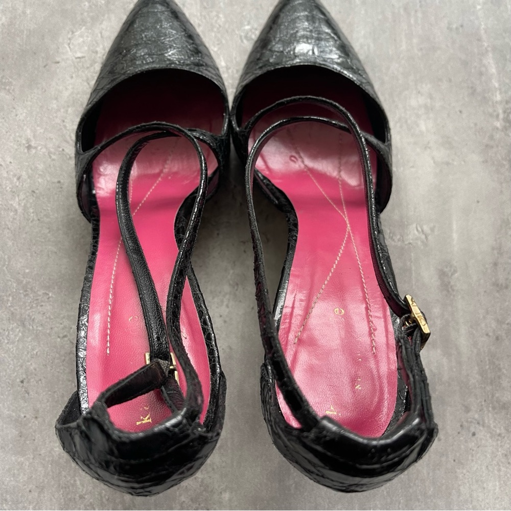 Elegant Black Stiletto Heels - Picture 8 of 13